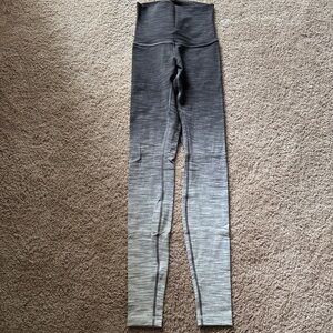 lululemon athletica Black to Gray Gradient Leggings
